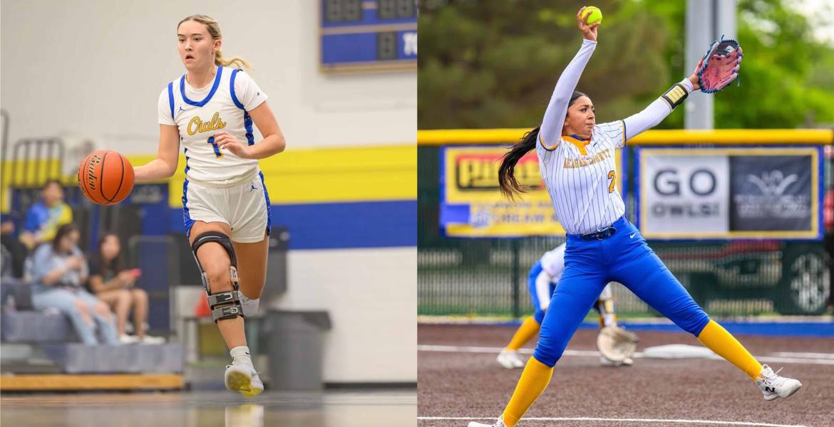 Reagan County’s Brooklynn Reyes and Morgan Dodd each signed Wednesday to continue their athletic careers at Wayland Baptist University in Plainview.