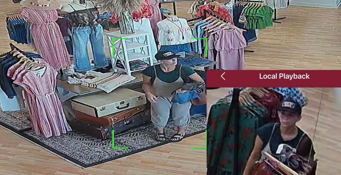 Help ID Ocotillo Boutique thief