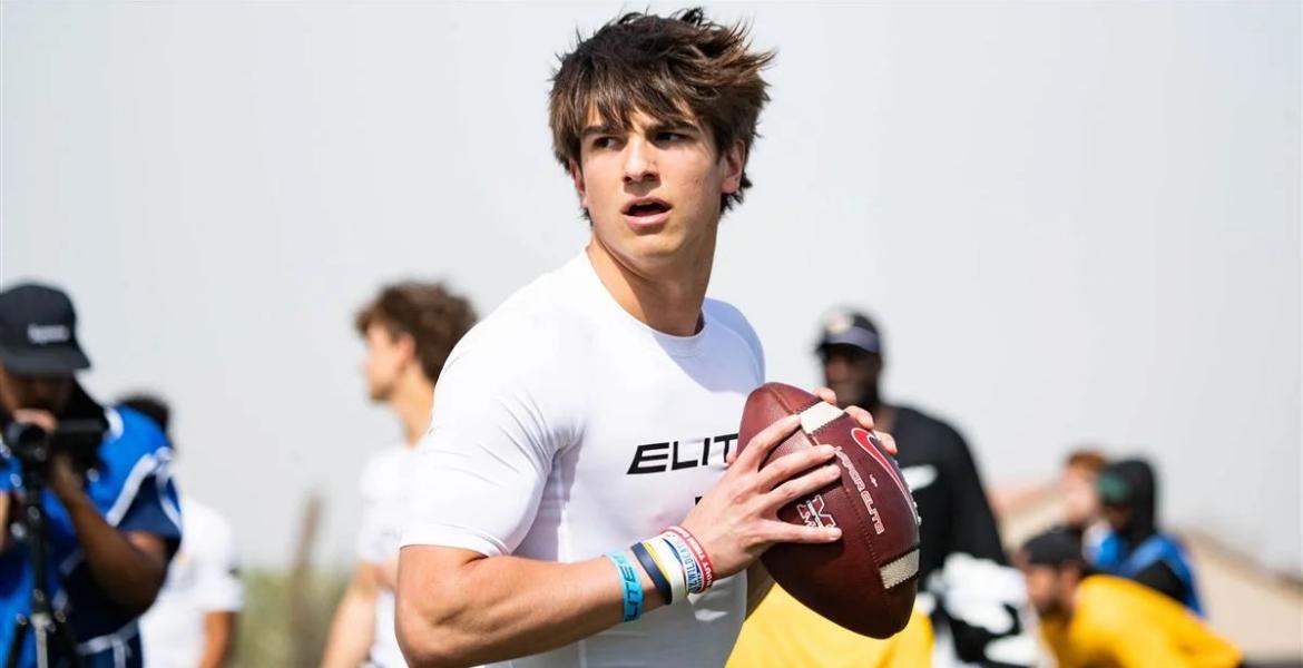 Colton Nussmeier, who is committed to the University of Georgia, has been ruled ineligible to play this season after transferring to Denton Ryan.