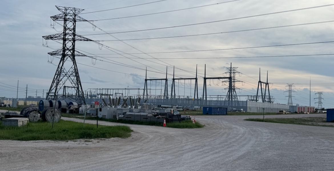 The Red Creek power substation is at the center of the data center infrastructure plan for two adjacent plays. It's located off City Farm Road just south of US 67 north.