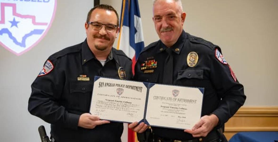 etired Sergeant Timothy Coffman and Sergeant Jason Chegwidden
