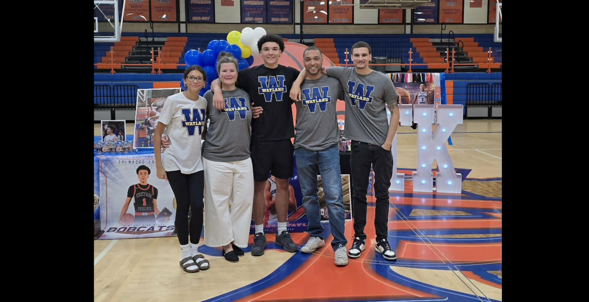 San Angelo Central's TK Taylor signed Saturday, May 30, 2026, to play basketball for Wayland Baptist University.