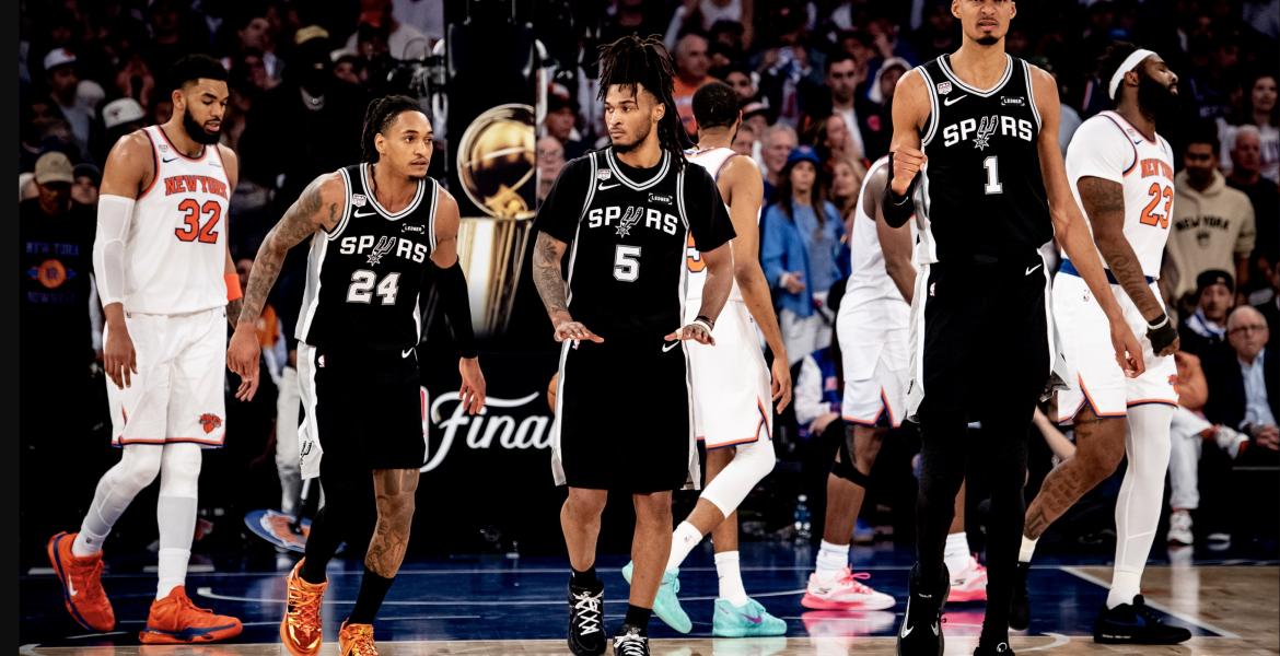 The San Antonio Spurs in the 2026 NBA Finals