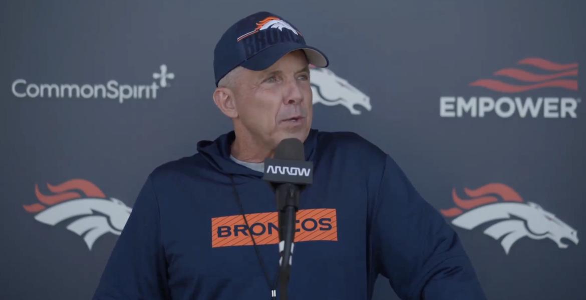 Denver Broncos Head Coach Sean Payton