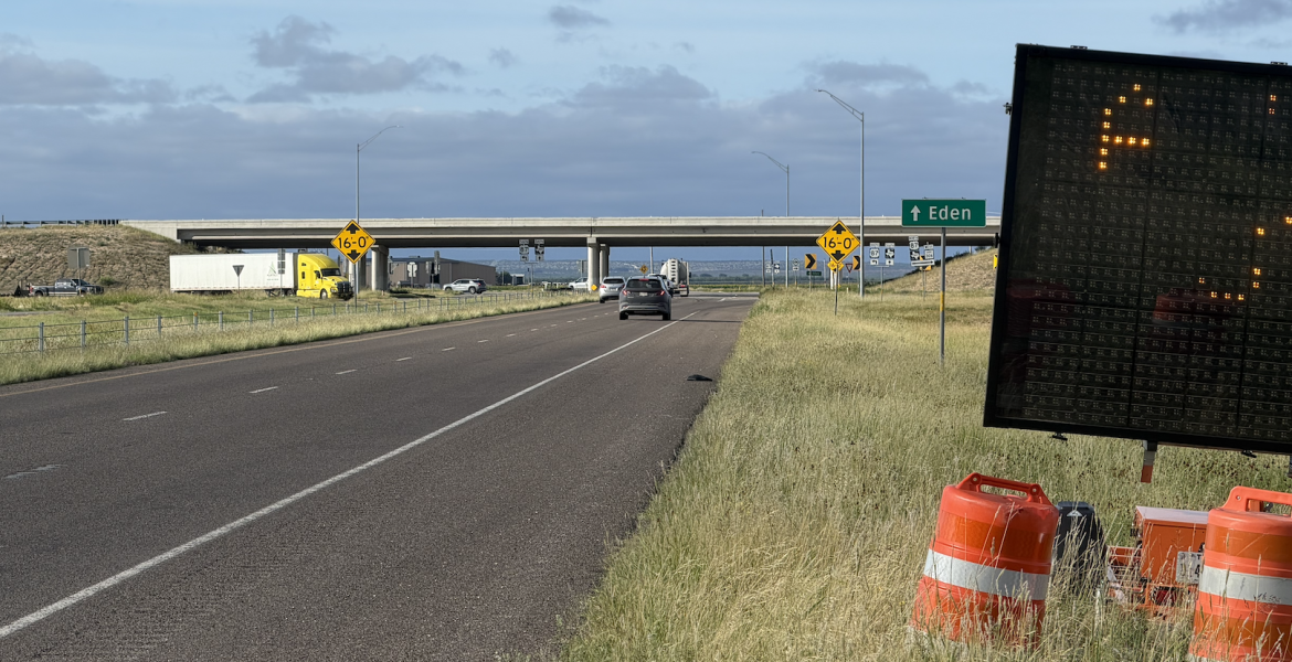 Four-Way Stop at Loop 306 and US 87