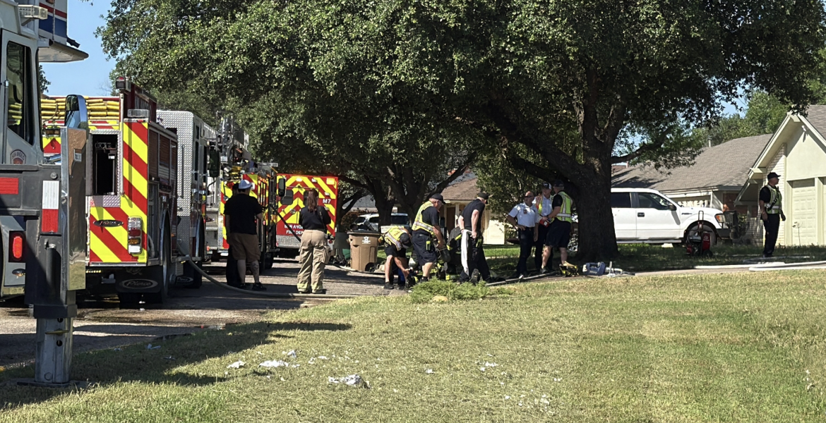 House Fire on Vista del Arroyo