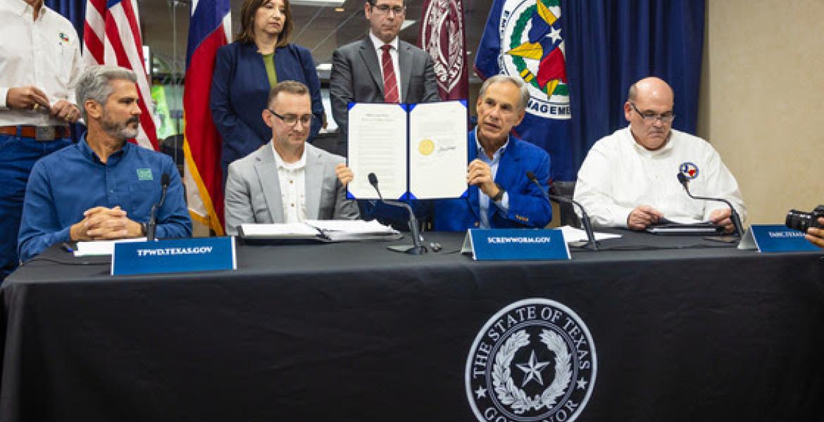 Governor Abbott Deploys State Resources To Combat New World Screwworm