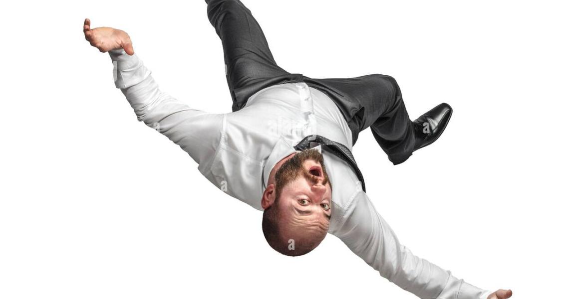 falling person