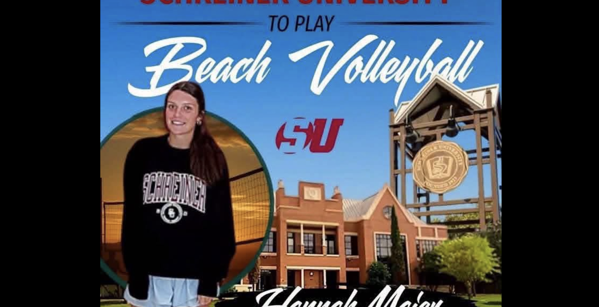 Christoval High School senior Hannah Maier has received an offer to play beach volleyball at Schreiner University.