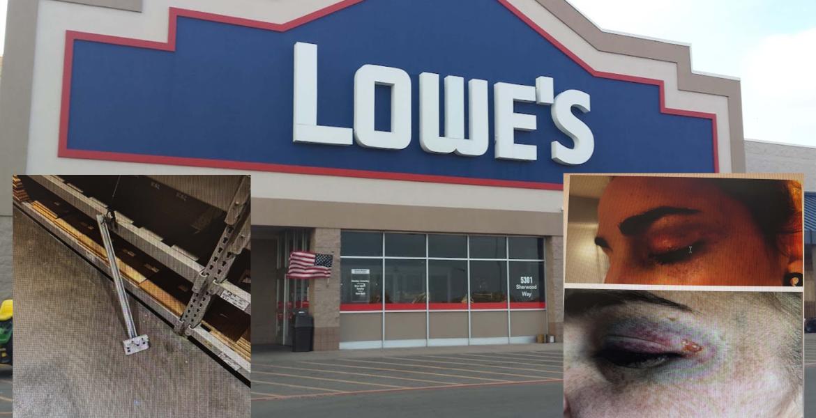 San Angelo woman seeks more than $1 million after falling beam causes partial blindness at Lowe’s