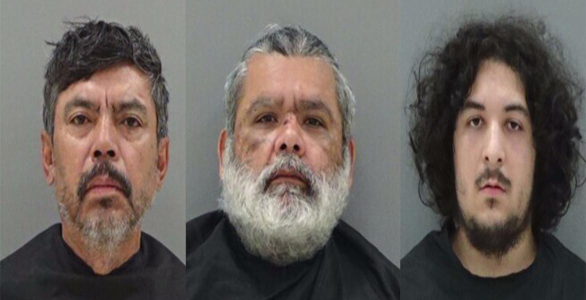Noah Ruiz(L) Leondez Tapia, (M) Randy Jiménez, (R) Noah Ruiz.