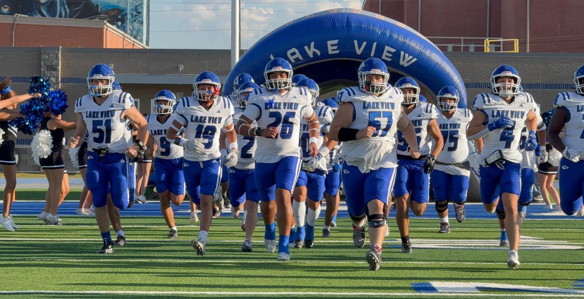 The Lake View Chiefs are at Fort Stockton Week 1 of 2026