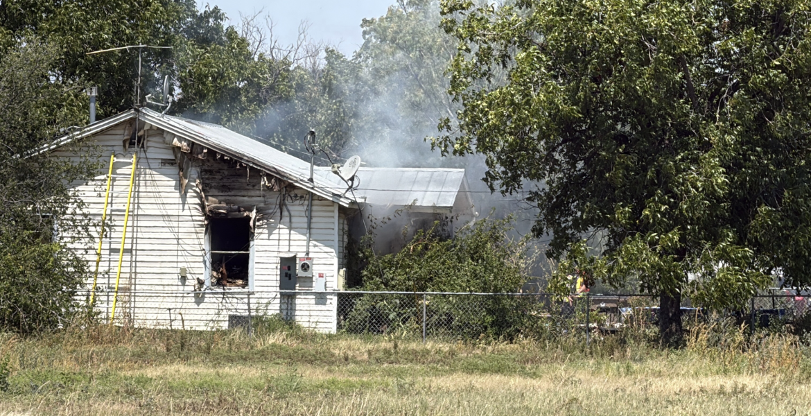 House Fire on Travis Street in San Angelo