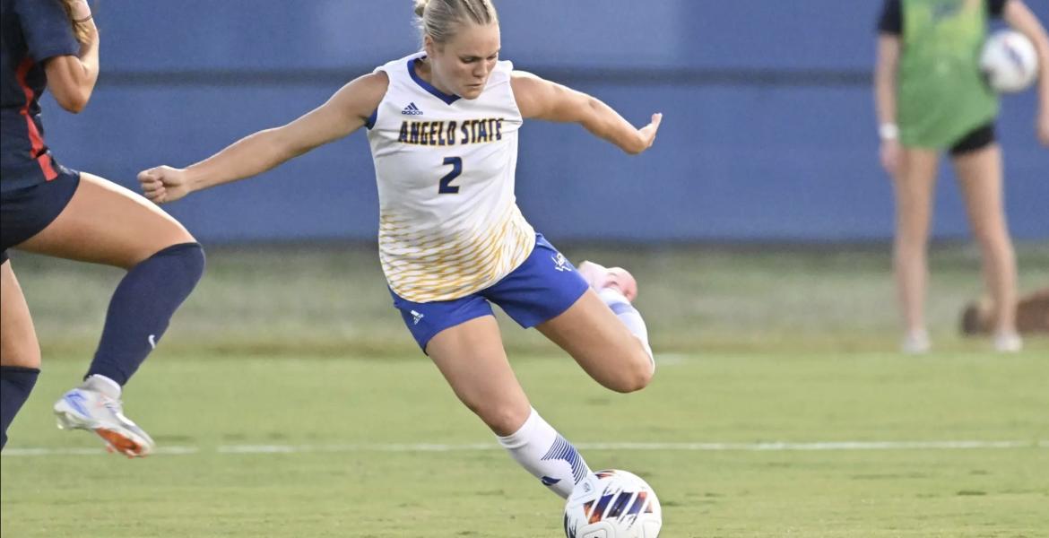 Angelo State's Madison Bourzikas