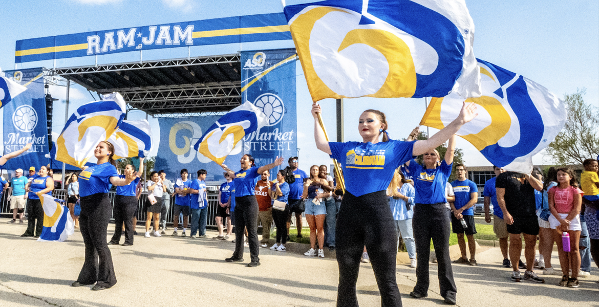 Angelo State is inviting the community to take part in the opening weekend of the fall athletics season, beginning Thursday with a Ram Jam tailgate party before the football game.