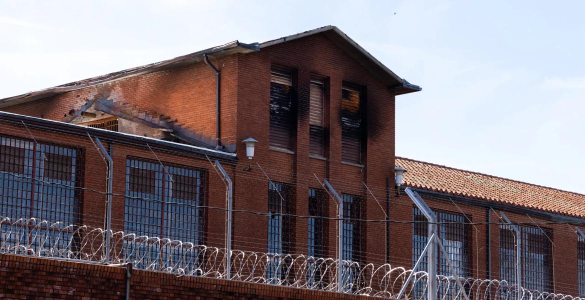 The Huntsville Unit at the Texas State Penitentiary in Huntsville on Jan. 31, 2024. The prison houses the state's execution chamber.