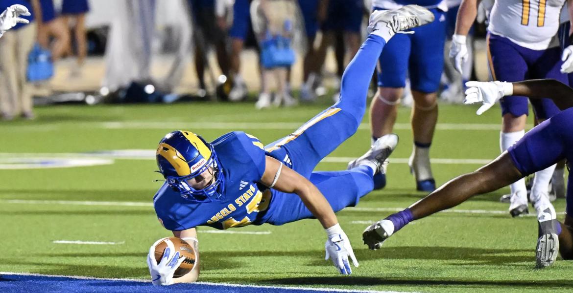 Angelo State's Cameron Dischler