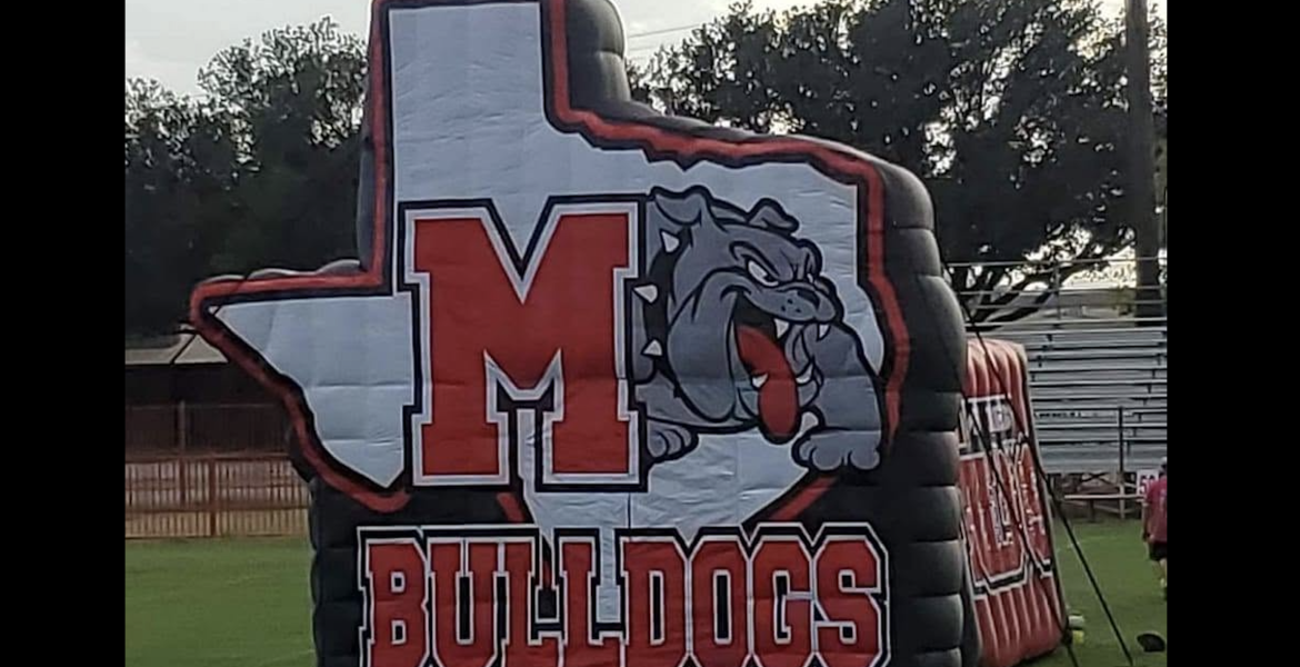 Miles Bulldogs football tunnel
