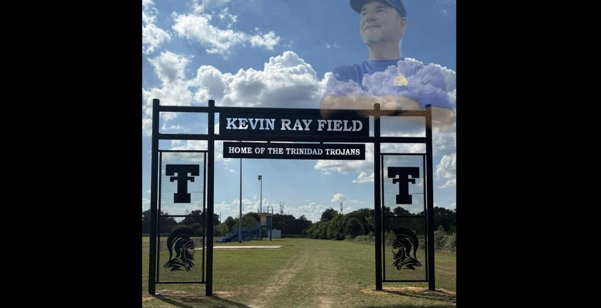 The town of Trinidad will rename its football field after Kevin Ray, who led the Trojans to their only state title in 1998.