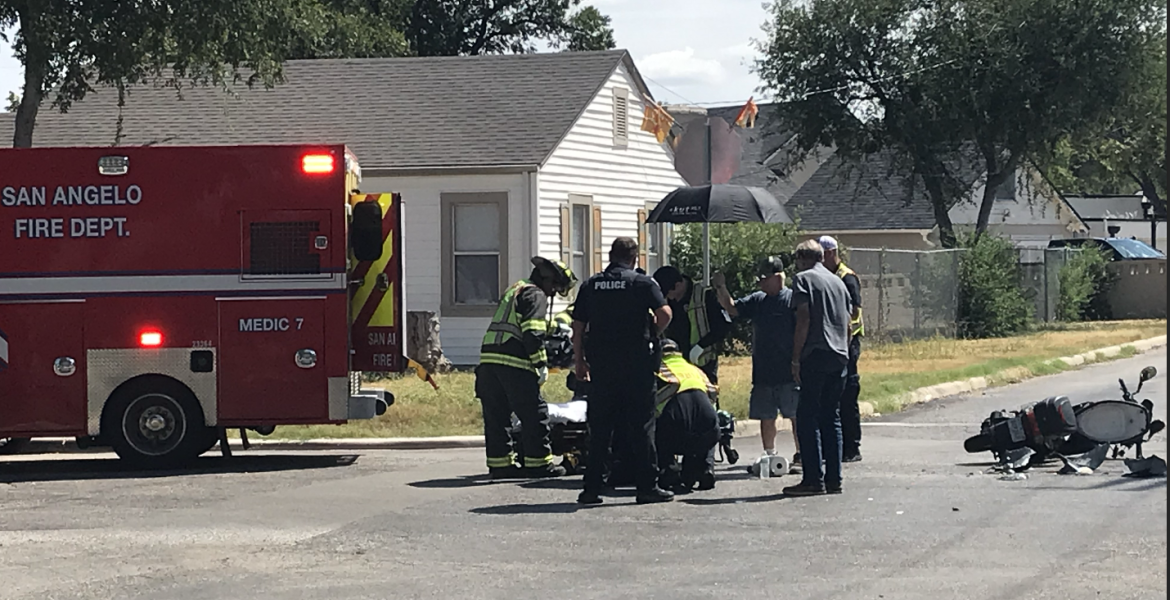 Crash at S. Taylor Street and Live Oak Street
