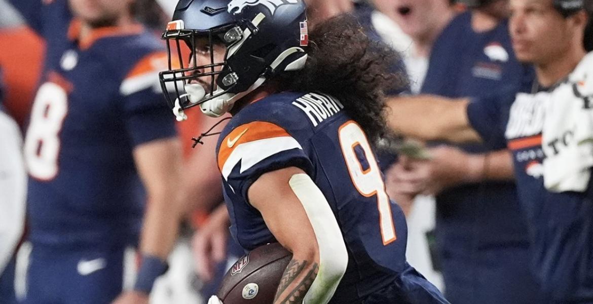 Denver Broncos in action against the Los Angeles Rams 2026