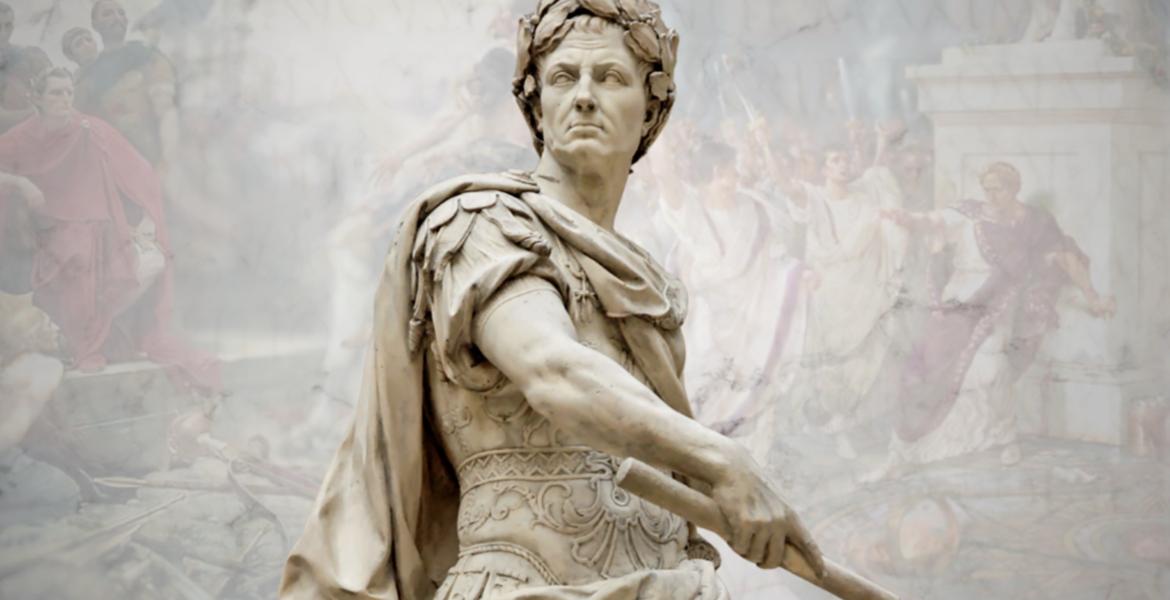 "Julius Caesar" Statue
