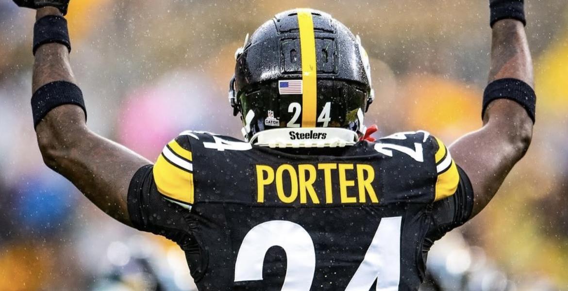 Cornerback Joey Porter Jr.