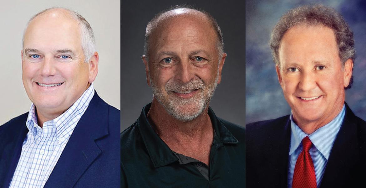 (L-R) Troyce Wilcox, Phil Gandy, Walter Juliff