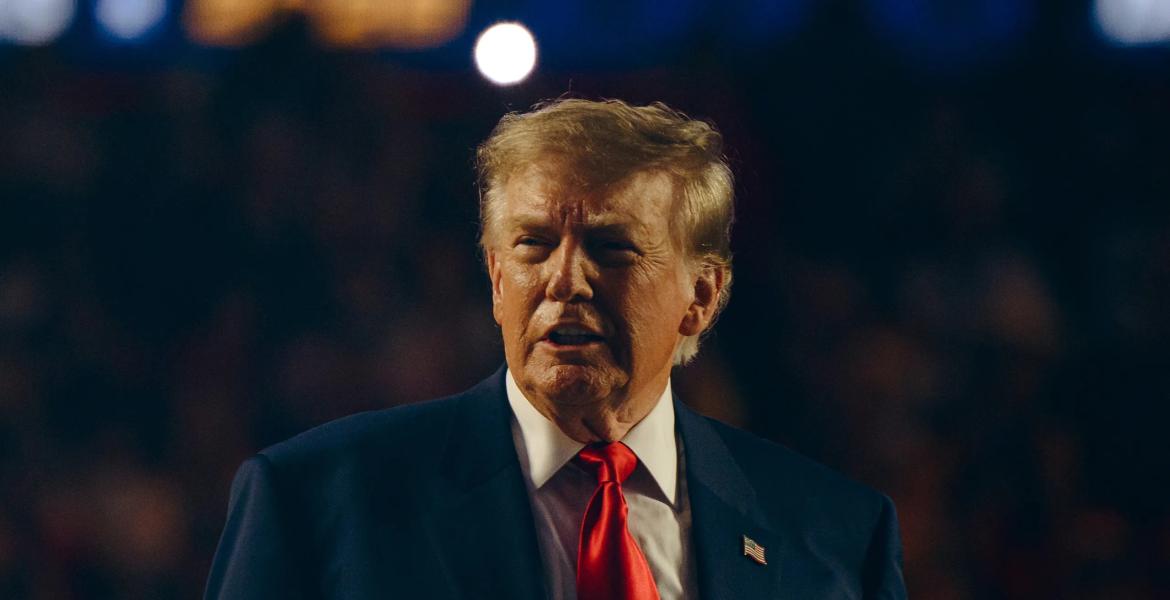 President Donald Trump at Republicans' midterm convention in Dallas on Sept. 10, 2026.