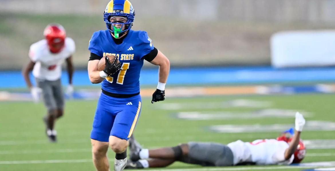 The Angelo State Rams earned their first weekly honor of the season Monday when sophomore linebacker Hunter Boudreaux was named the Lone Star Conference Defensive Player of the Week.