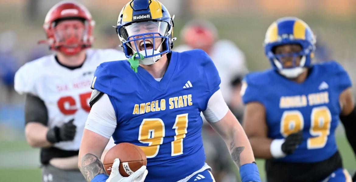 Angelo State Rams' Brody McGee
