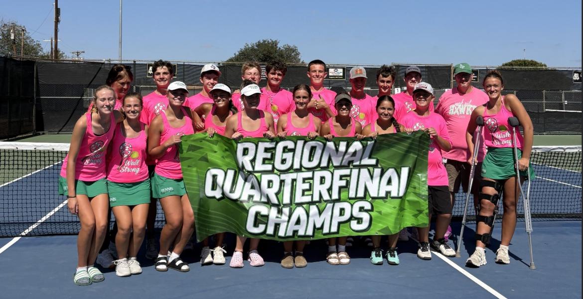 2026 Wall Hawks Tennis Claims Regional Quarterfinal Title