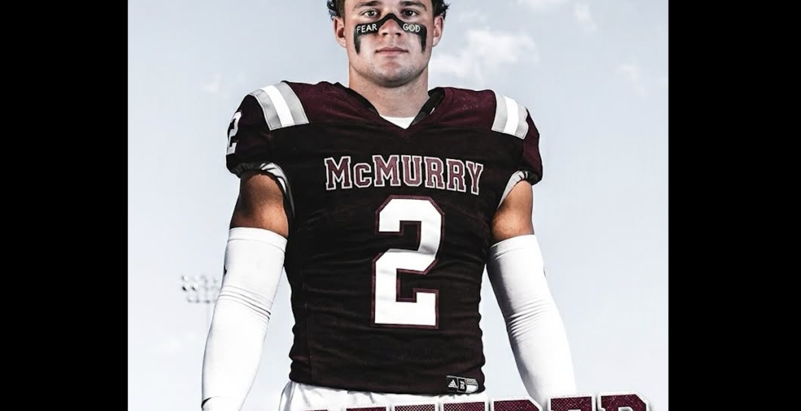 Mason High School football standout Luke Tharp announced his second college offer Wednesday from McMurry University.
