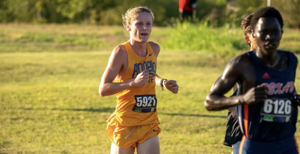 Angelo State Cross Country's Morghen Vawter