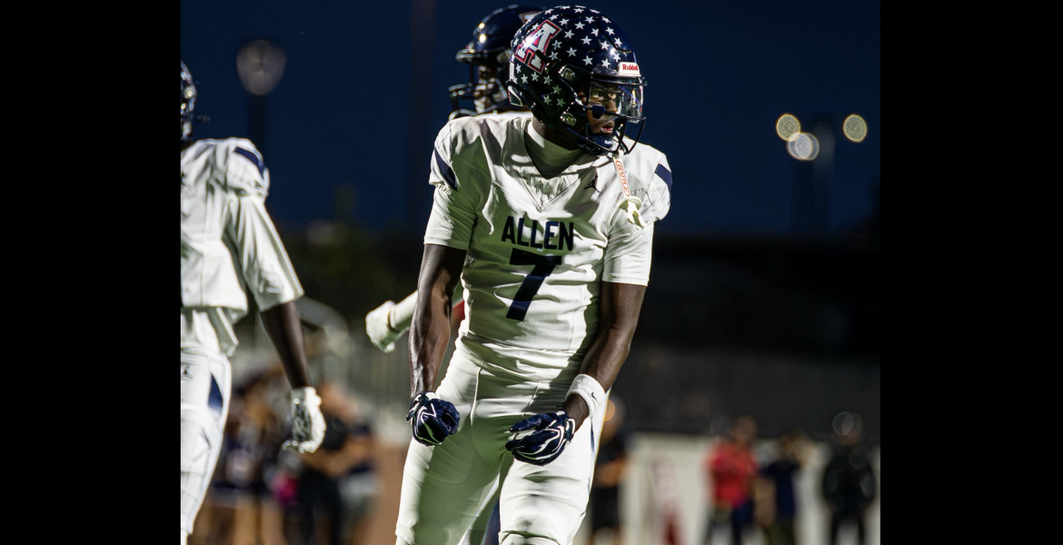 Allen's Dominic Butler is shown during the 2026 football season.