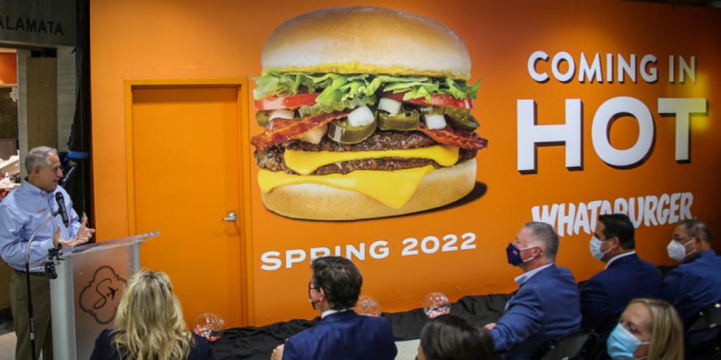 Whataburger Coming to the San Antonio International Airport - Vimarsana News