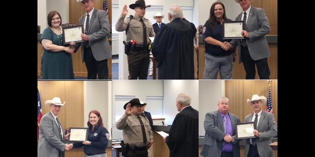 Tom Green County Sheriff's Office Celebrates Promotions & New Deputies - Vimarsana News