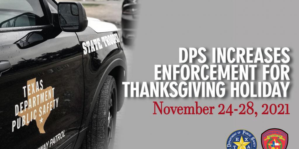 Texas DPS Troopers Work Hard to Make the Thanksgiving Holiday Safe - Vimarsana News