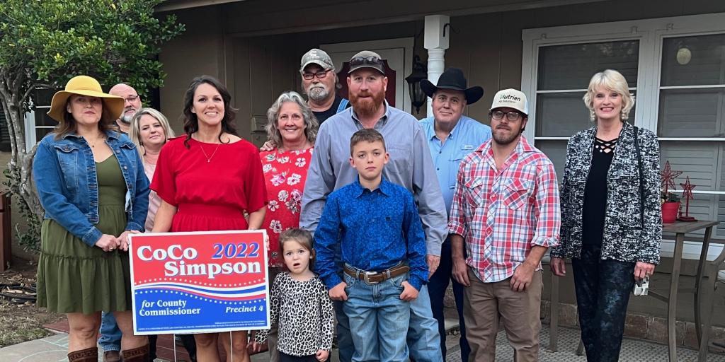 WATCH: Simpson's Official Announcement for County Commissioner - Vimarsana News