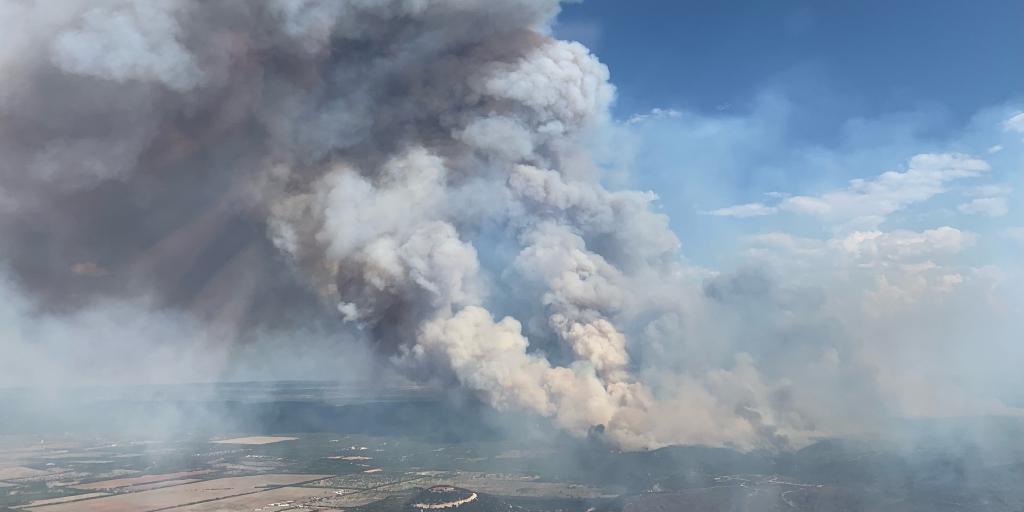 State and Area Firefighter Crews Continue to Battle Devastating Mesquite Heat Wildfire Near Abilene - Vimarsana News