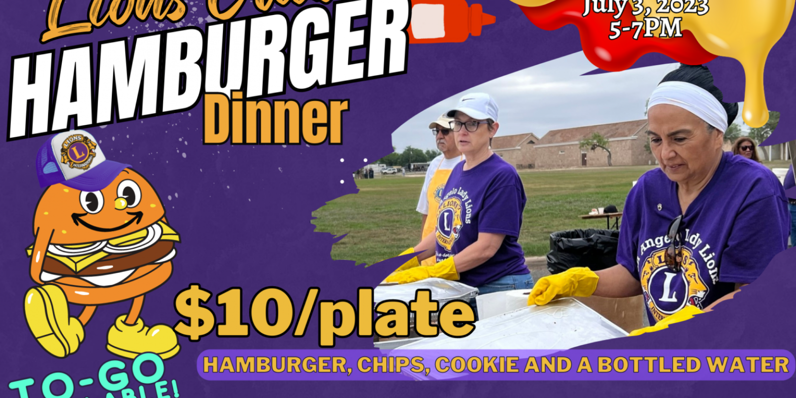 Lions Club Hamburger Dinner