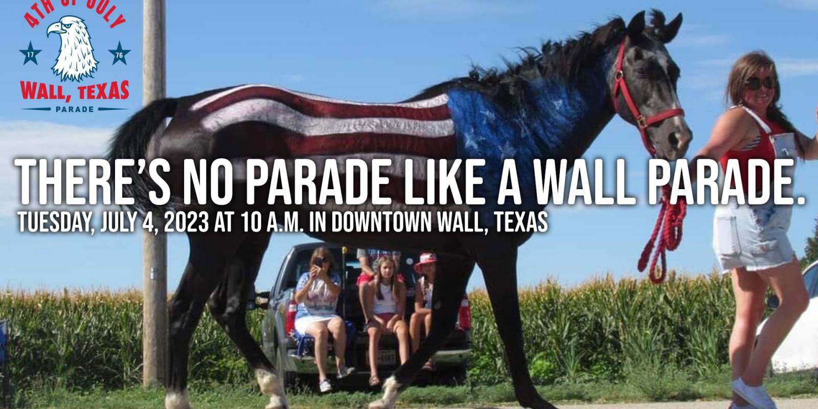 4th of July Wall Texas Parade